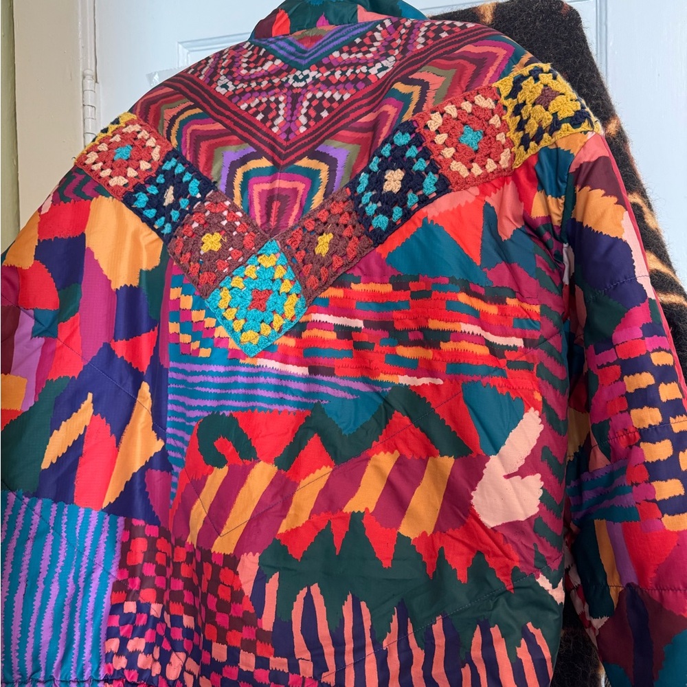 FARM Rio Colorful Patchwork Jacket - Picture 5 of 6